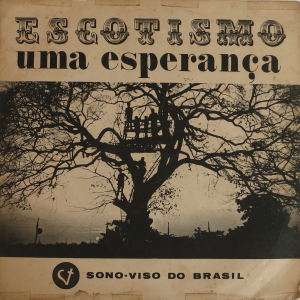 capa do LP "Escotismo uma Esperança", gravado em 1982