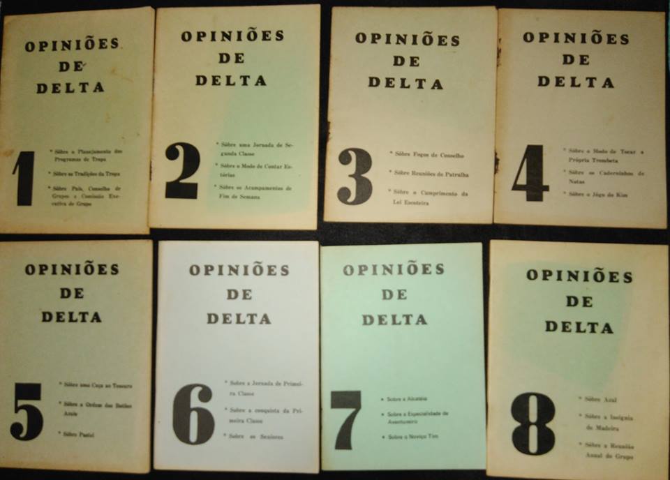 a coleção "Opiniões de Delta"
